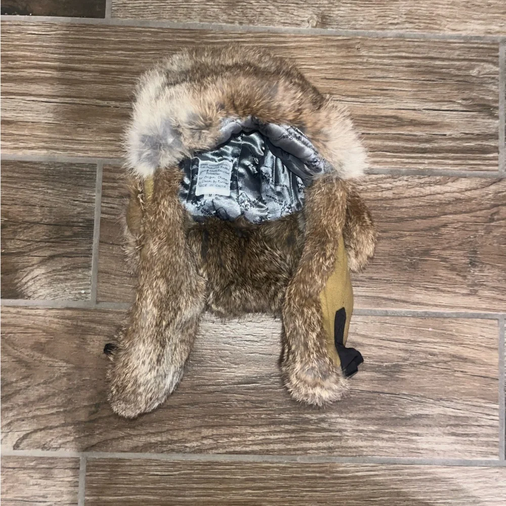 Mad Bomber canvas fur hat